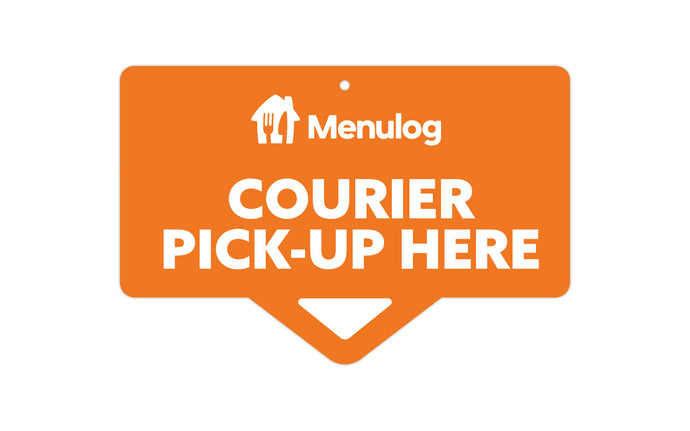 Courier Pick Up Signs - Bundle of 100