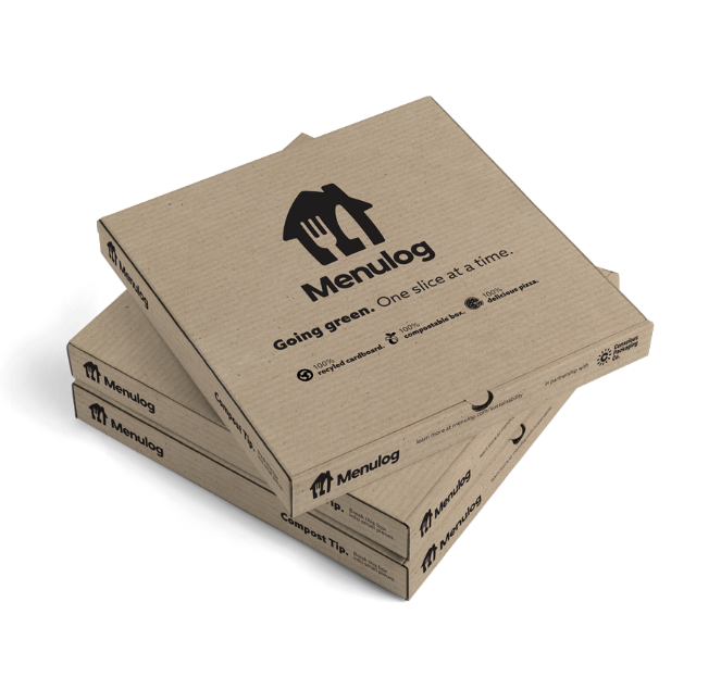 Sustainable 12 Inch Pizza Box - 100 Pack